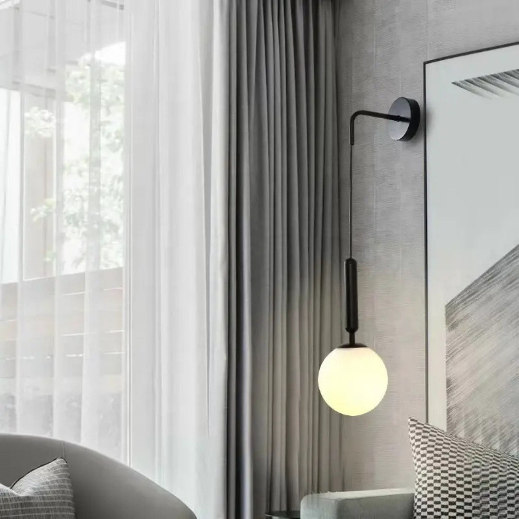 Malleable Glass Wall Lamp LP-31